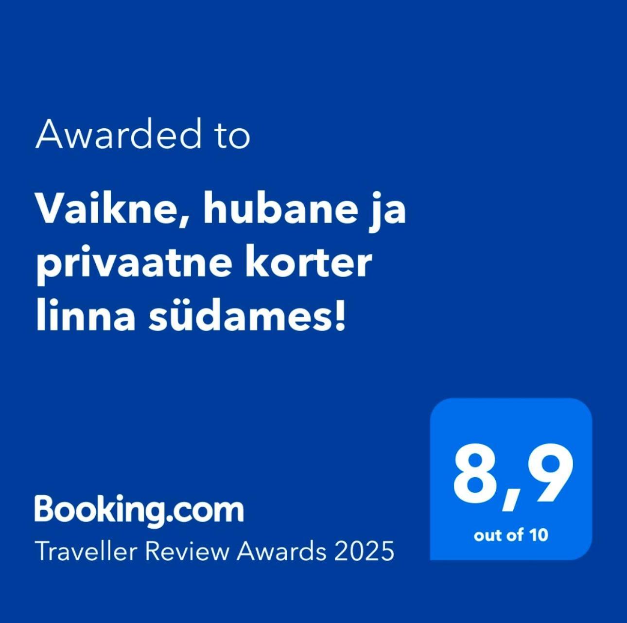 Apartment Vaikne, Hubane Ja Privaatne Korter Linna Suedames!